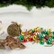96 Pieces Christmas Balls Xmas Tree Ornaments Balls Exquisite Colorful Ball Decoration Pendant for Holiday Party Decor (Red, Gold, Silver, Green, 0.79 Inch)